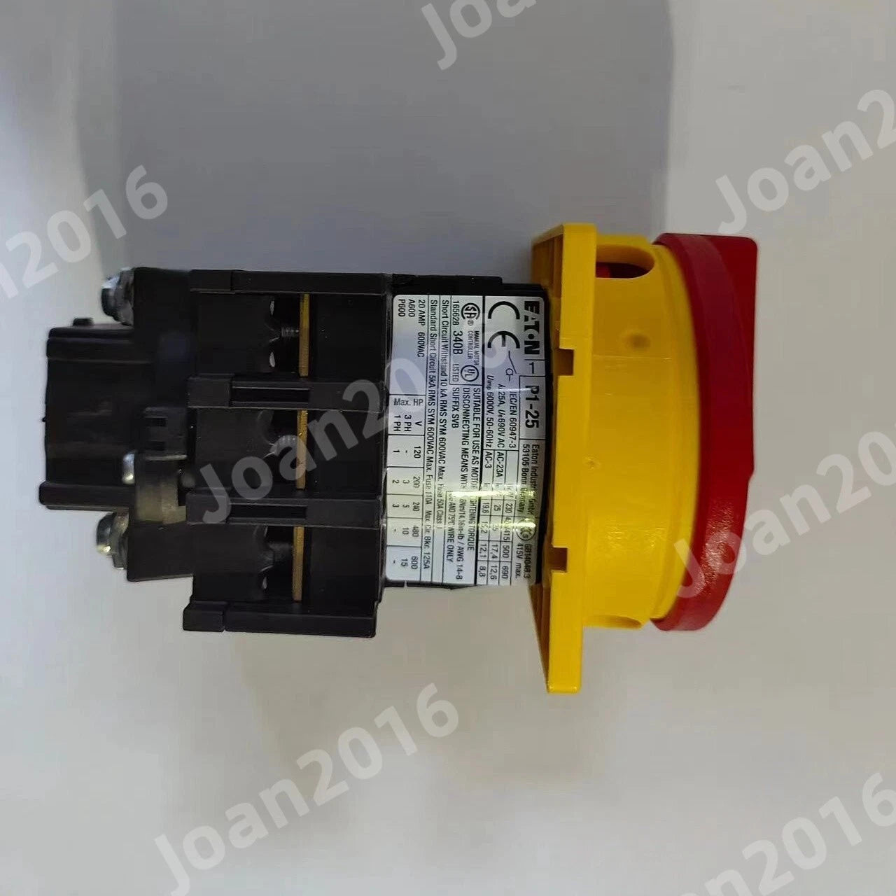 1pcs  EATON  P1-25/EA/SVB 25A  Load isolation switch #P