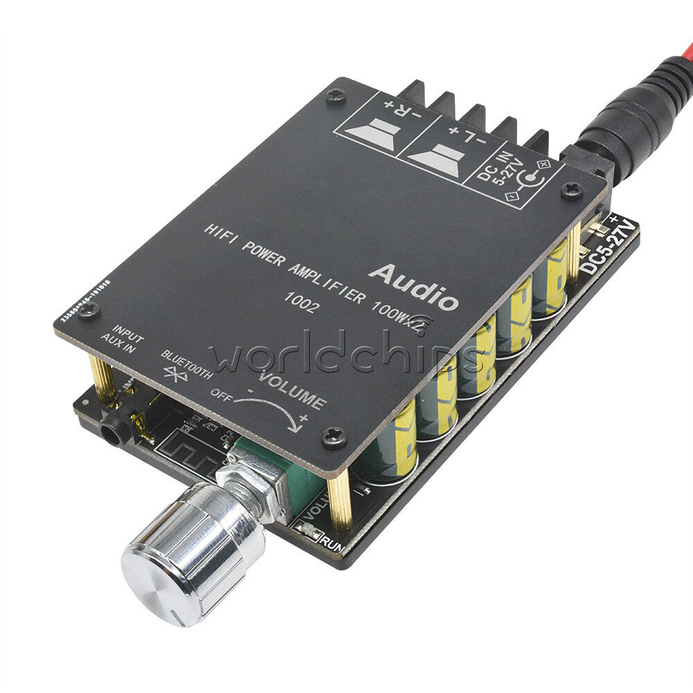 HIFI TPA3116 Bluetooth 5.0 High Power Digital Amplifier Stereo Board 100W+100W