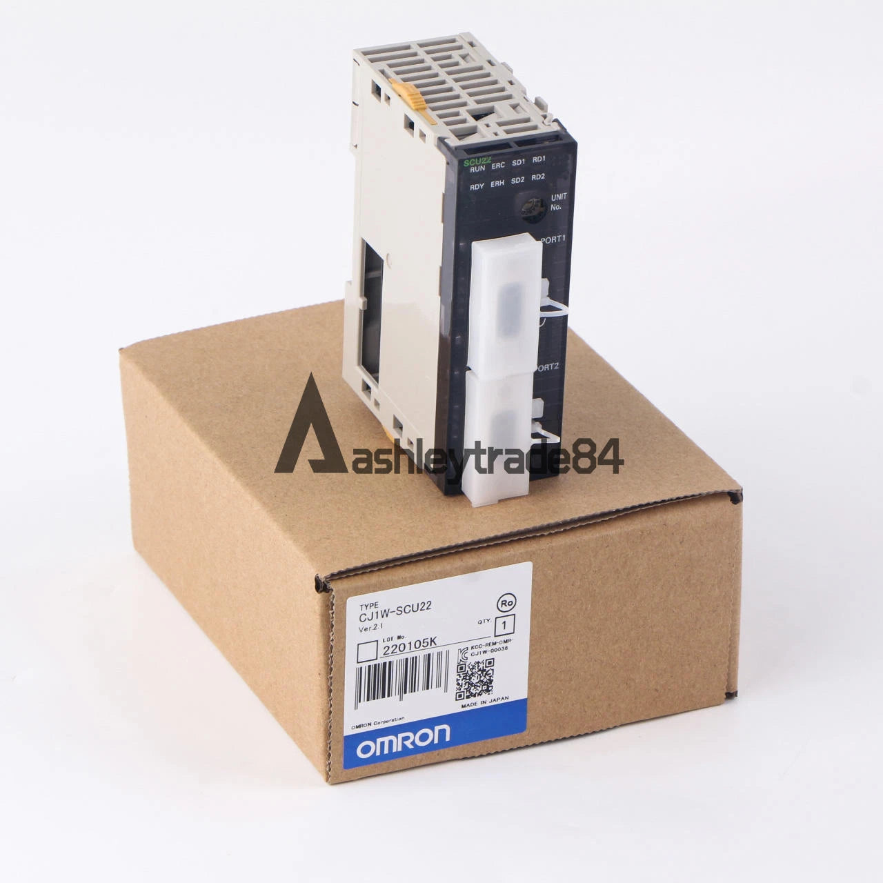 1PCS  Omron CJ1W-SCU22 Communication Unit #P