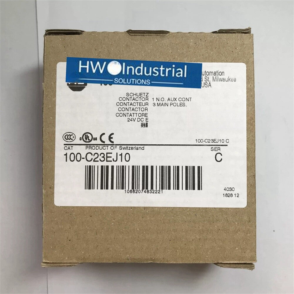 1/piece  100-C23EJ10 100-C23E*10 24VDC Contactor