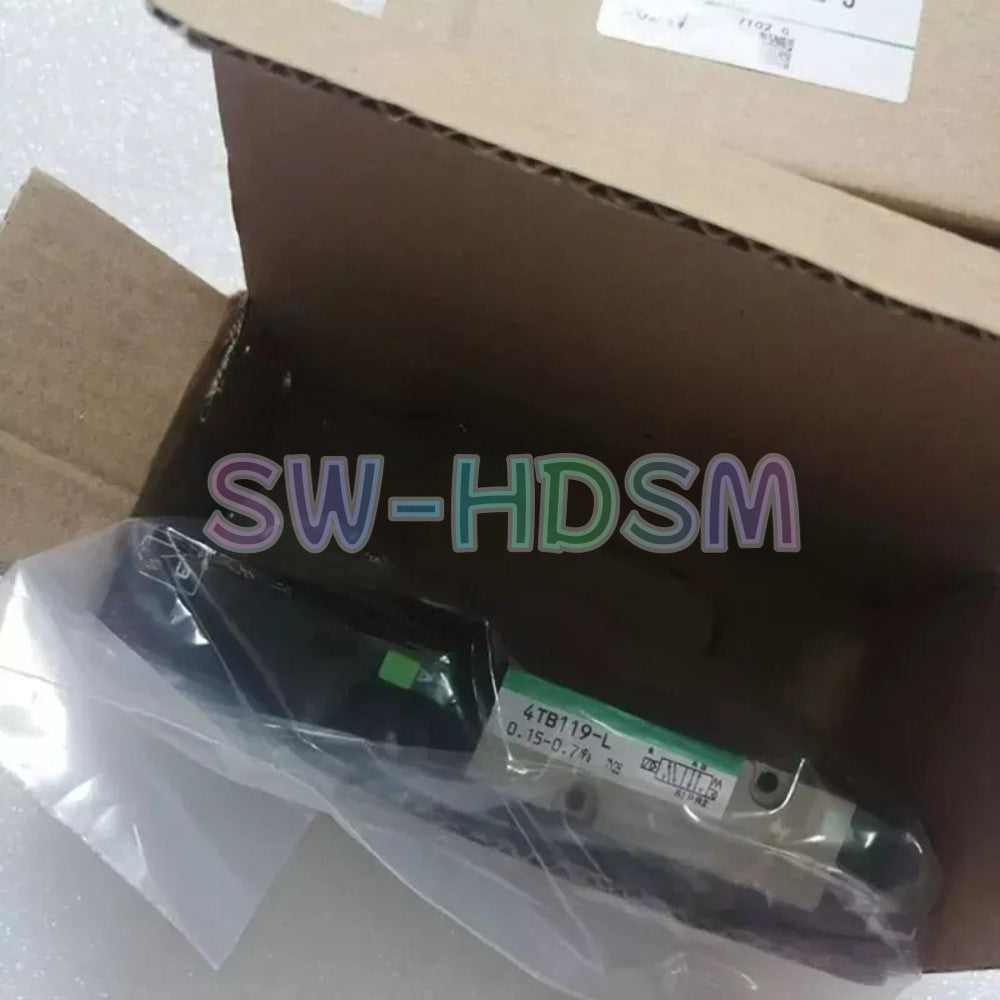 1PCS   CKD 4TB119-L Solenoid Valve Freight Free