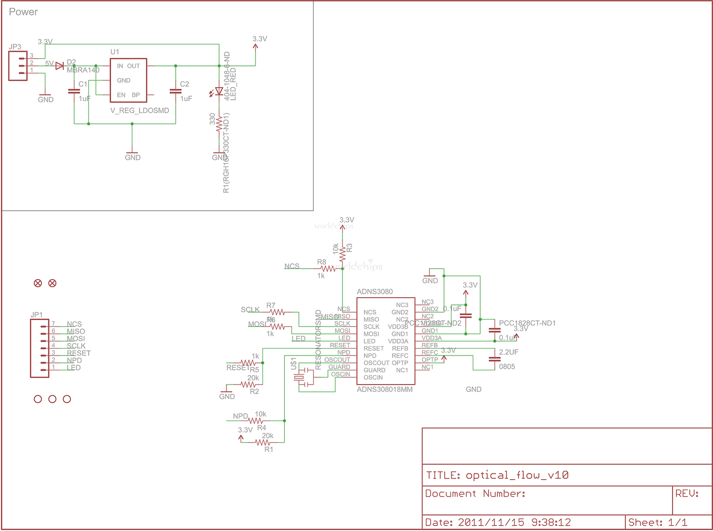 ADNS 3080 Optical Flow Sensor APM2.5 Improve Position Hold Accuracy Multicopter