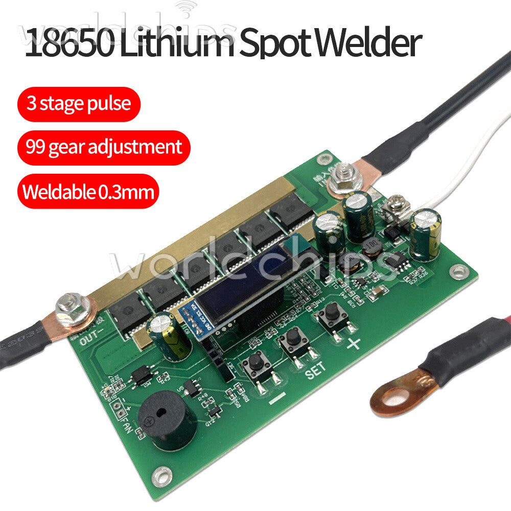 99 Gear Spot Welding Welder Machine DIY Kit Support Battery Faraday Capacitor