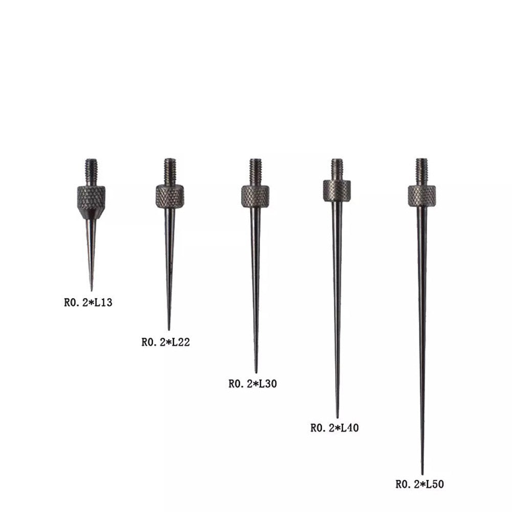 M2 5 Threaded Carbide Tips for Probing Grooves or Holes in Measurements