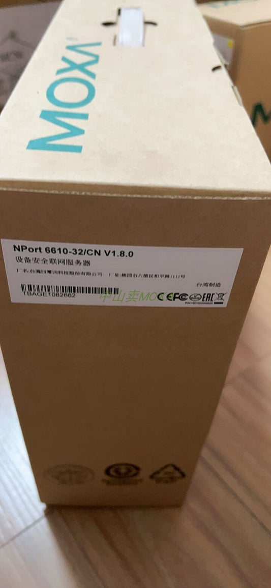 1pcs  MOXA NPort 6610-32 32-port RS232 Serial Server