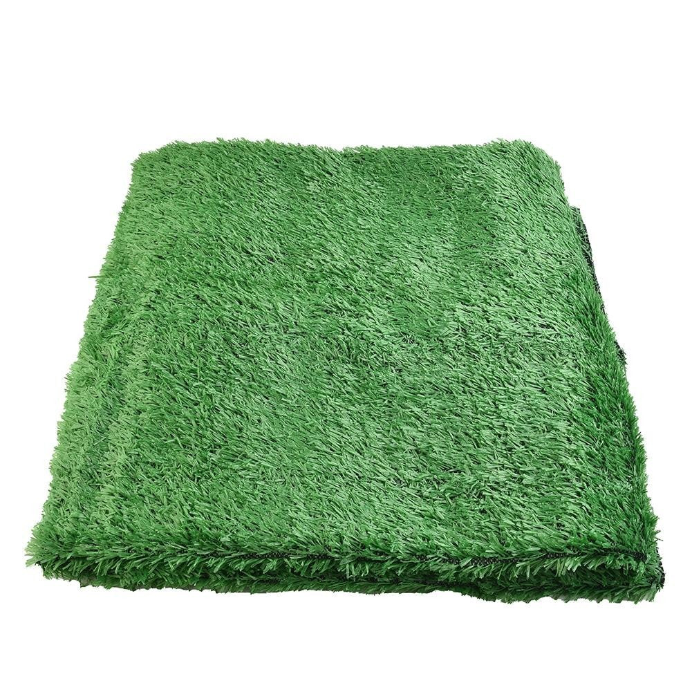 Artificial Grass Carpet Green Fake Synthetic Garden Landscape Lawn Mat Turf,