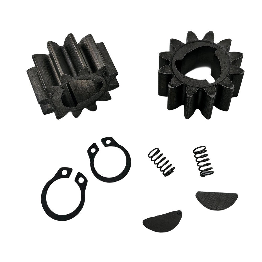 8 Inch Lawn Mower Wheels and 12 Teeth Drive Gear Kit for Honda HRN216 VKAA VYAA