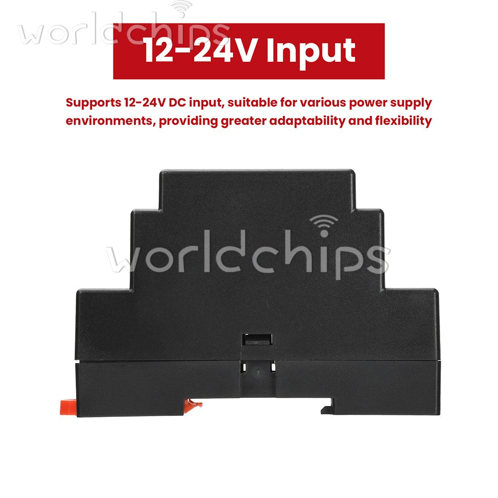 DIN Rail DC-DC Isolated Adjustable Power Supply 12-24V to 0-24V Modbus RS485