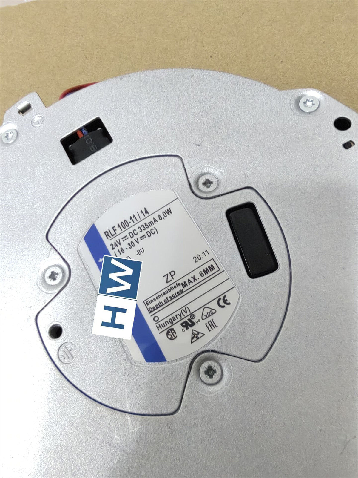 1/piece RLF 100-11/14 RLF100-11/14 24V 335mA 8.0W  2-line Turbine Axial Fan
