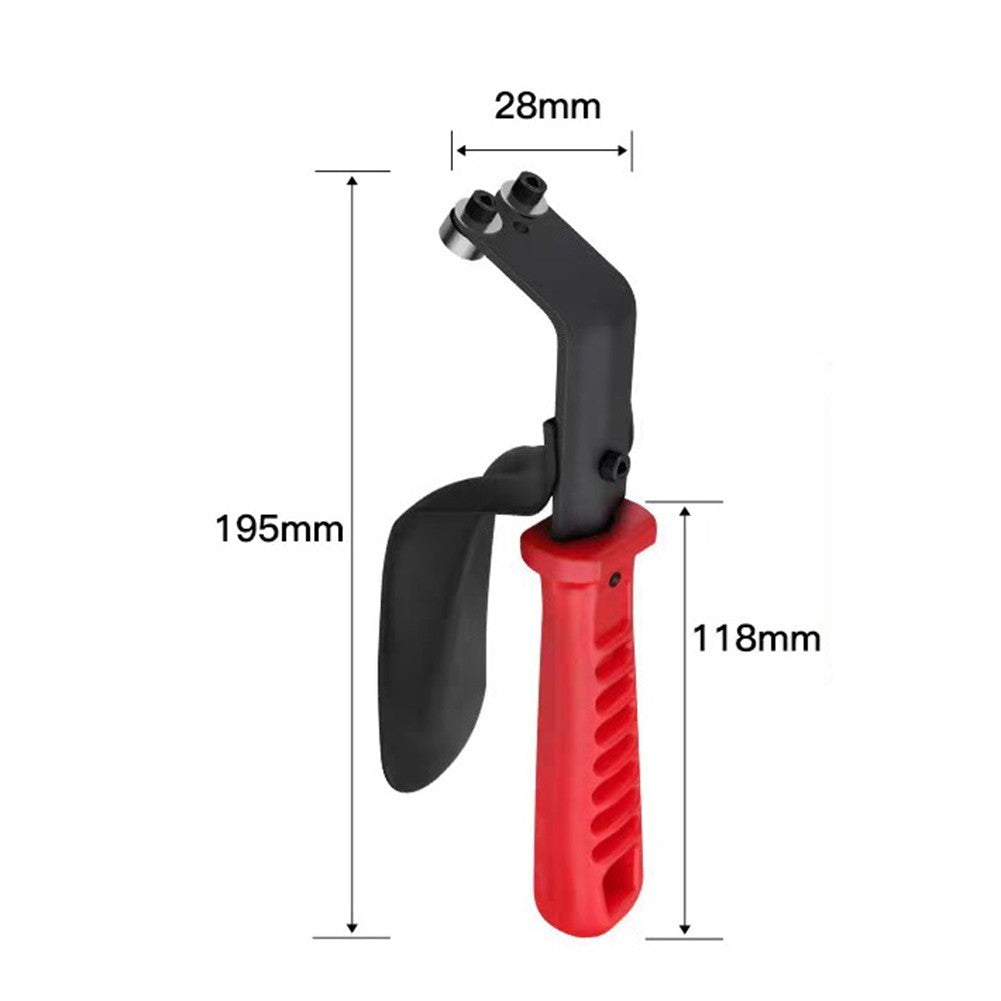 DB1000 Double Sided Sheet Metal Burr Trimming Tool with Circular Cutting Action