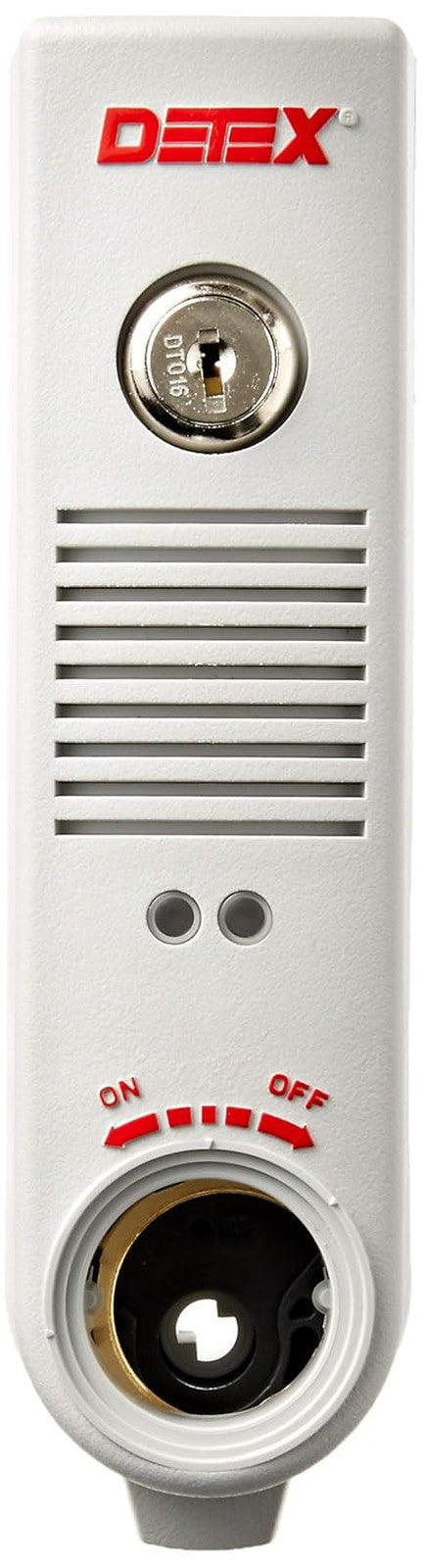 Detex EAX-500 Grey Surface Mounted Exit Alarm Piezo Horn Detex Battery Powered D