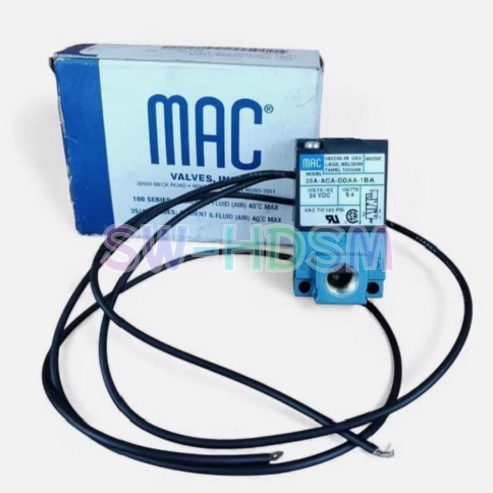 1PCS  for Mac 35A-ACA-DDAA-1BA 24V 5.4W Solenoid Valve Freight Free