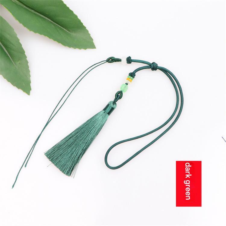 5x Elegant Tassel String Bracelet Key Chain Decorative Lanyard Jewellery Kit