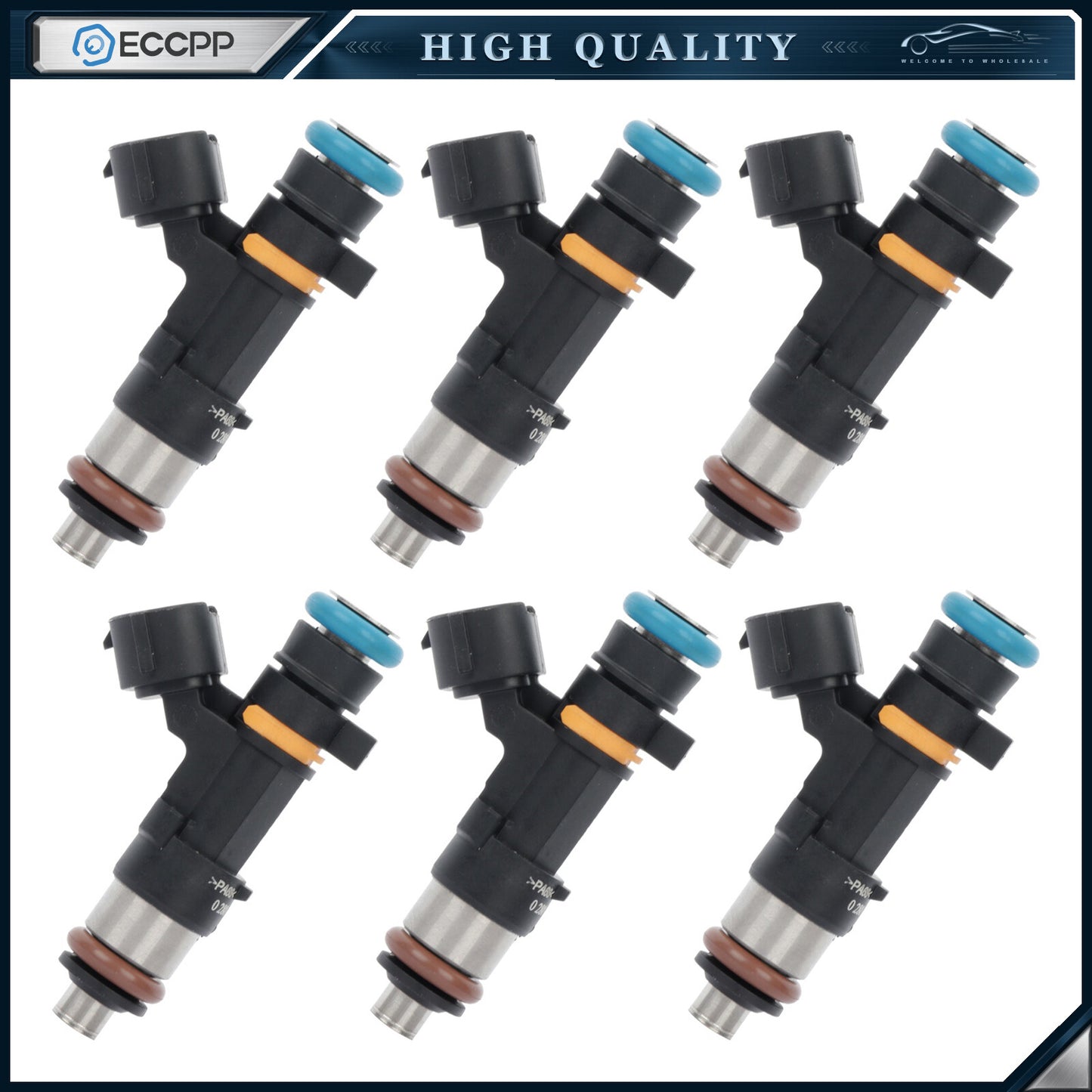 6* Fuel Injectors For Infiniti for FX35 for M35 for G35 Nissan Murano 350Z 3.5L