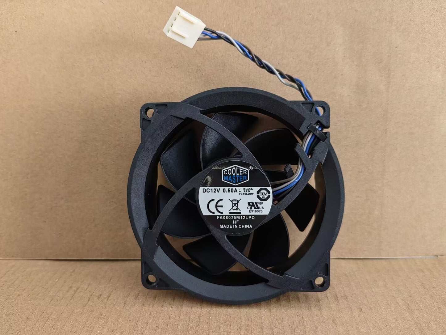 Cooler Master FA08025M12LPD 8025 12V 0.50A 8cm Server Chassis CPU Cooling Fan