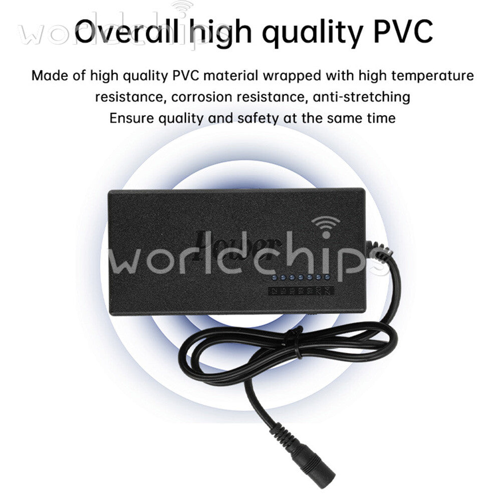 96W Multifunction Notebook Power Adapter AC100-240V to DC12-24V Universal Adjust