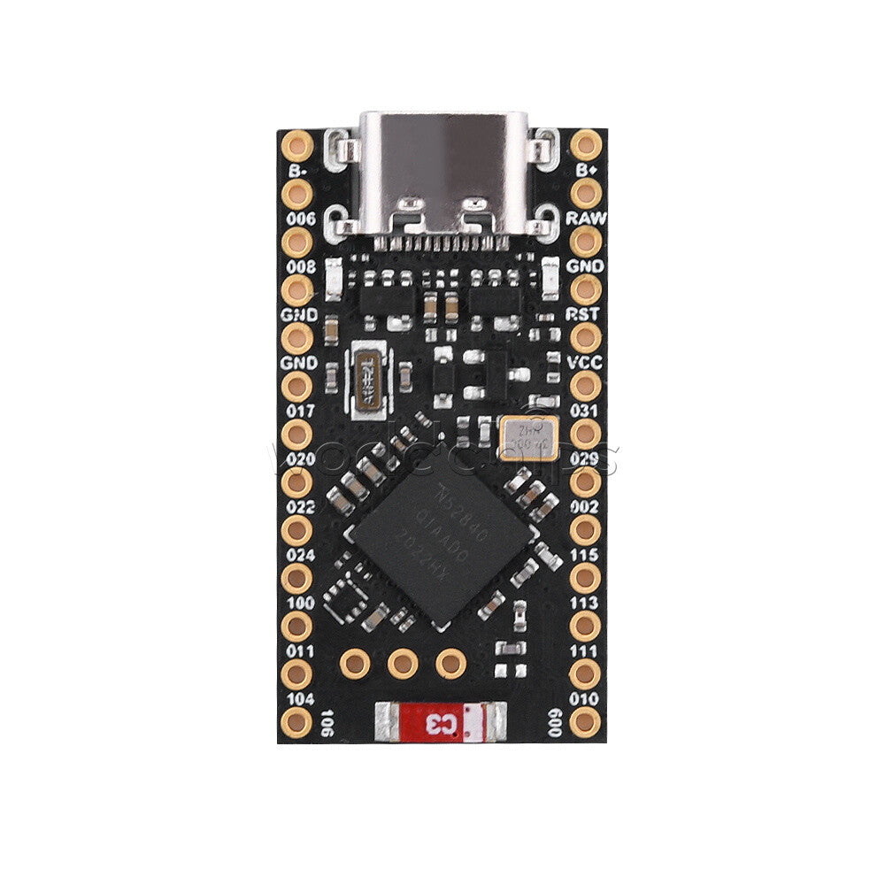 NRF52840 Development Board For Nice!Nano V2.0 Bluetooth Charging Management DIY