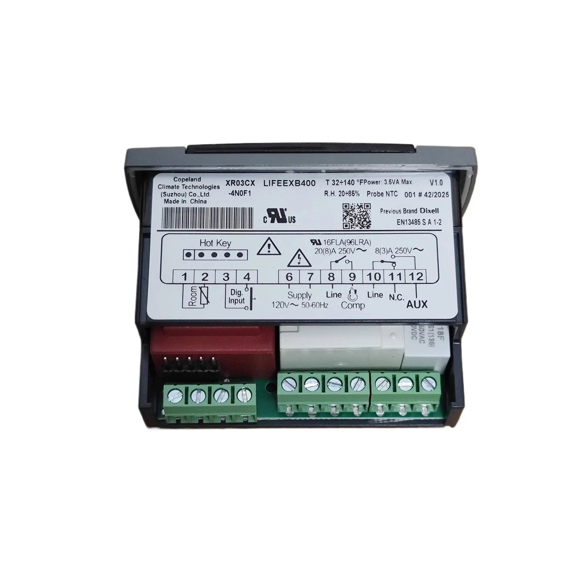 1PC Temperature Controller Sensor with Sensor Probe XR03CX-4N0F1