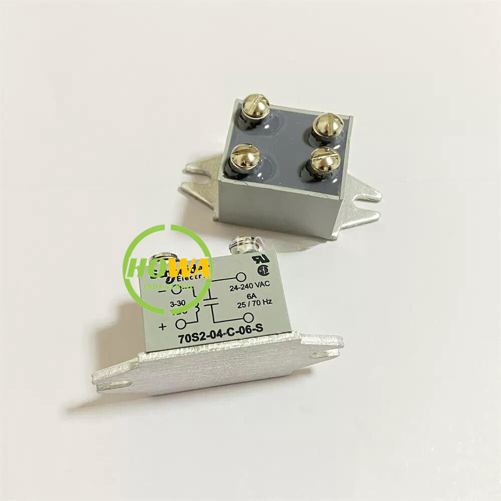 1/piece  70S2-04-C-06-S 6A 24-240VAC Solid State Relay