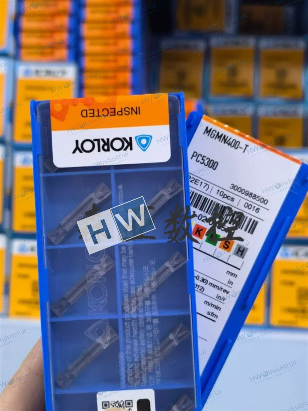10piece/Box MGMN400-T PC5300 Slotting Blade Stainless Cutting Steel KORLOY