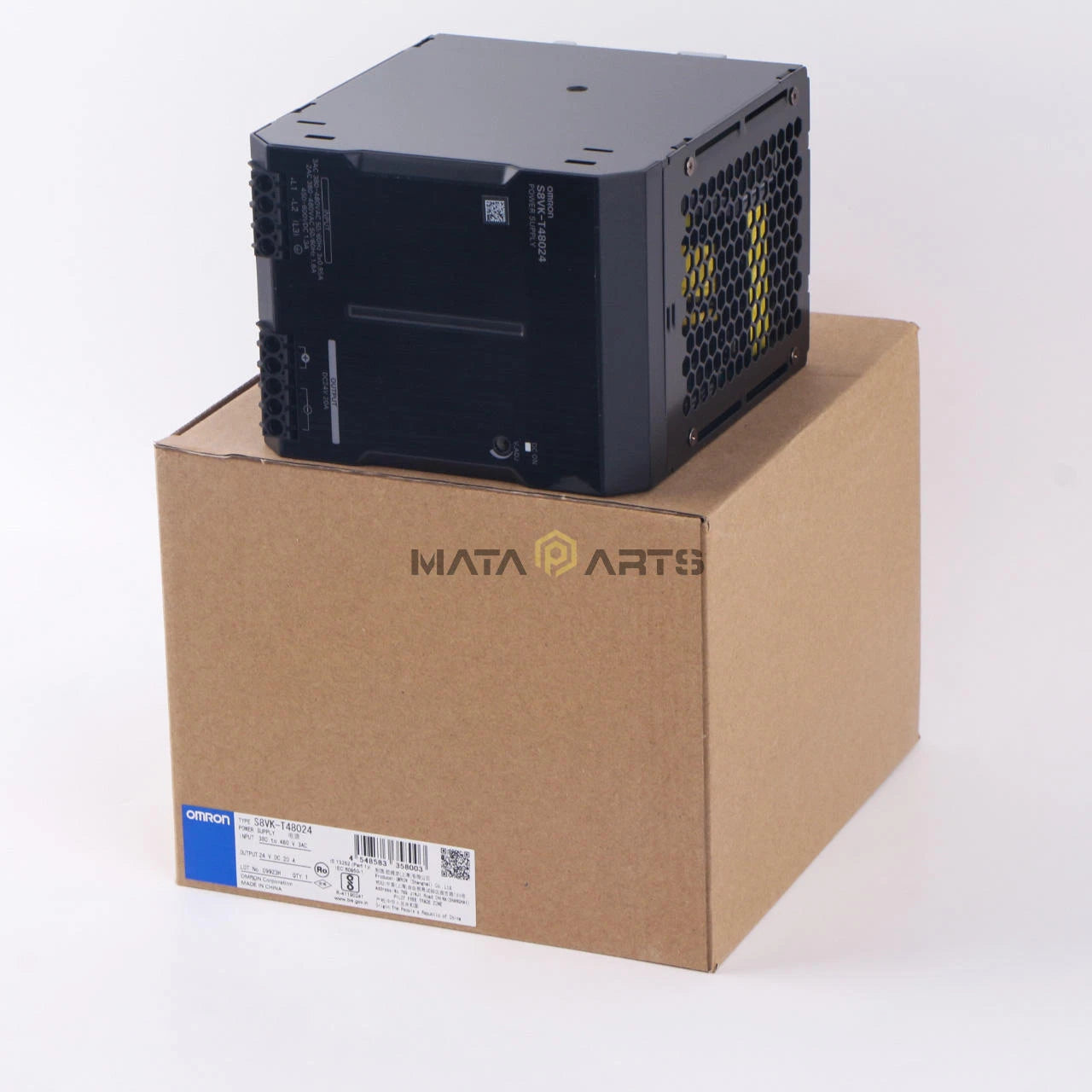 One  Omron switching power supply S8VK-T48024 #P