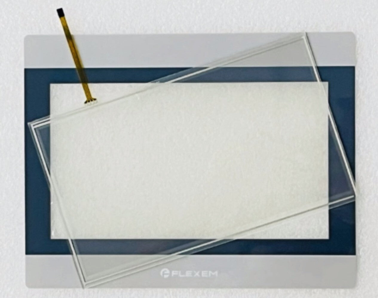 1 set  FLEXEM Touch screen glass + protective film FE6100WE