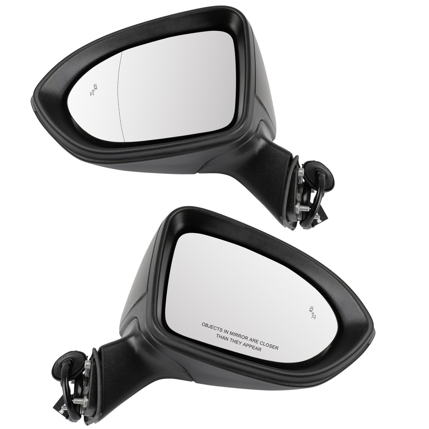 Heated Mirror Passenger & Driver Side w/BLIS/Cover For Chevrolet Cruze 2016-2019