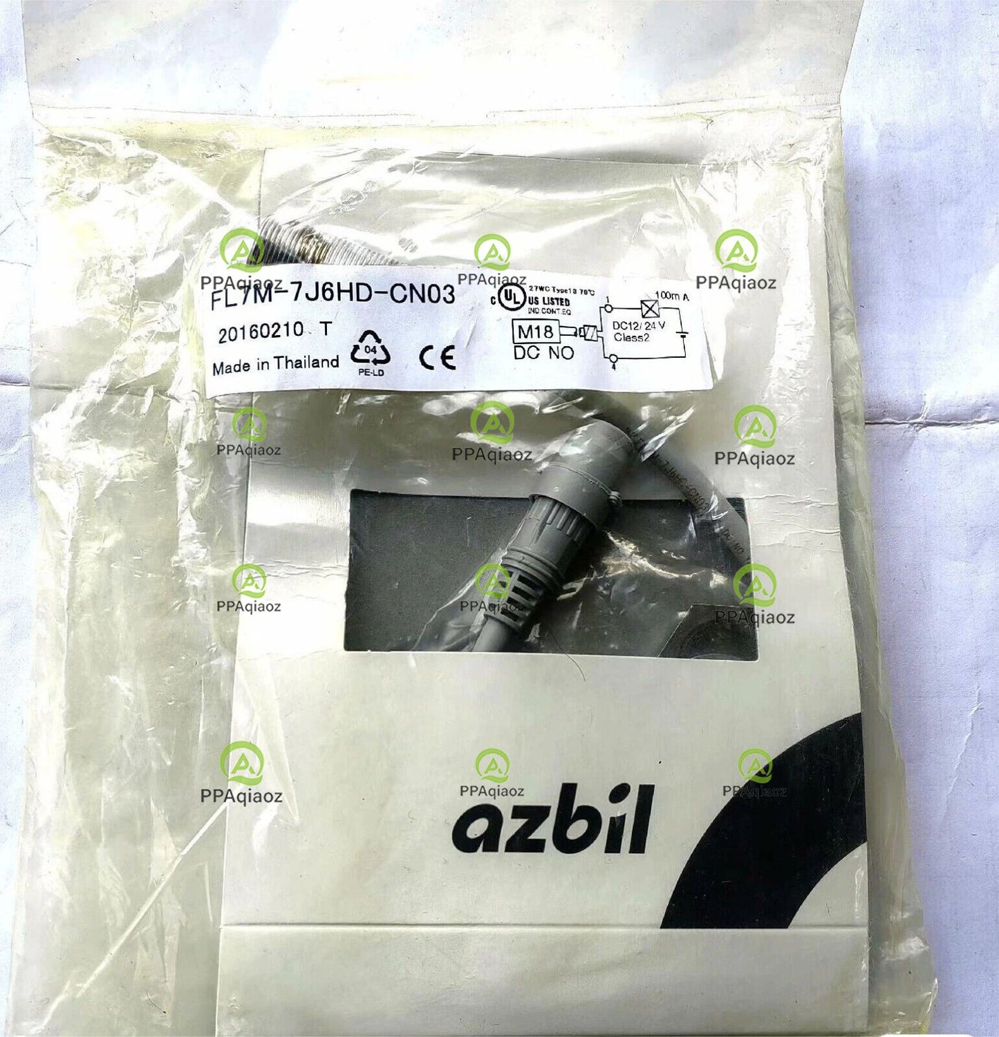 AZBIL   FL7M-7J6HD-CN03  PROXIMITY SWITCH .  IN BAG .