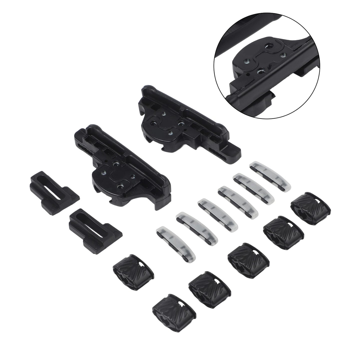 Brackets Slider Clip Kit 16Pcs for Jeep For Renegade Sunroof 2015 2021