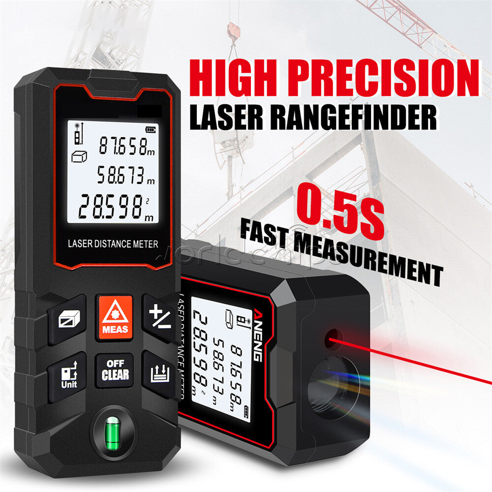 LCD Digital Laser Distance Meter Handheld infrared Measuring Gauge Rangefinder