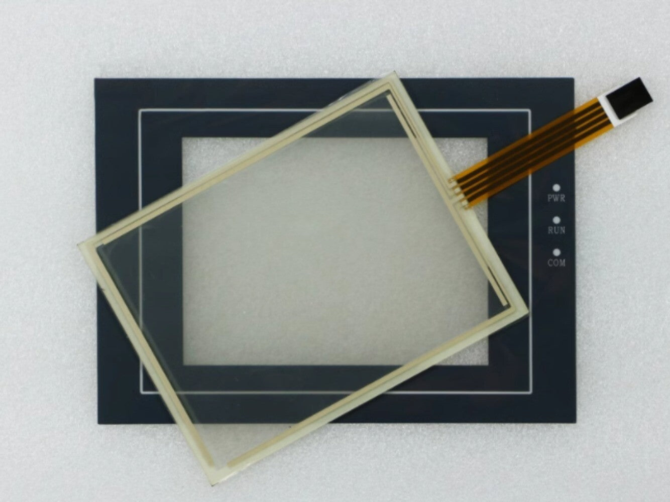 1PCS  Samkoon Touch screen glass + protective film SA-5.7A