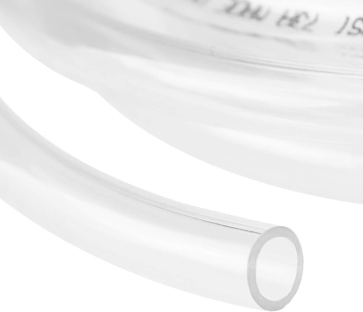 Clear Vinyl Tubing Flexible PVC Tubing, Hybrid PVC Hose, Lightweight Plastic Tub