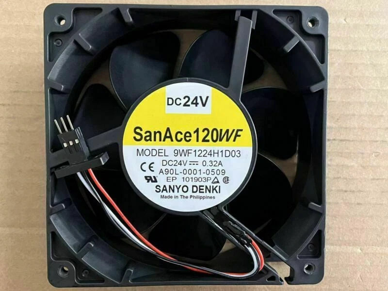 1x for 9WF1224H1D03 SANYO DENKI FAN SAN ACE 120