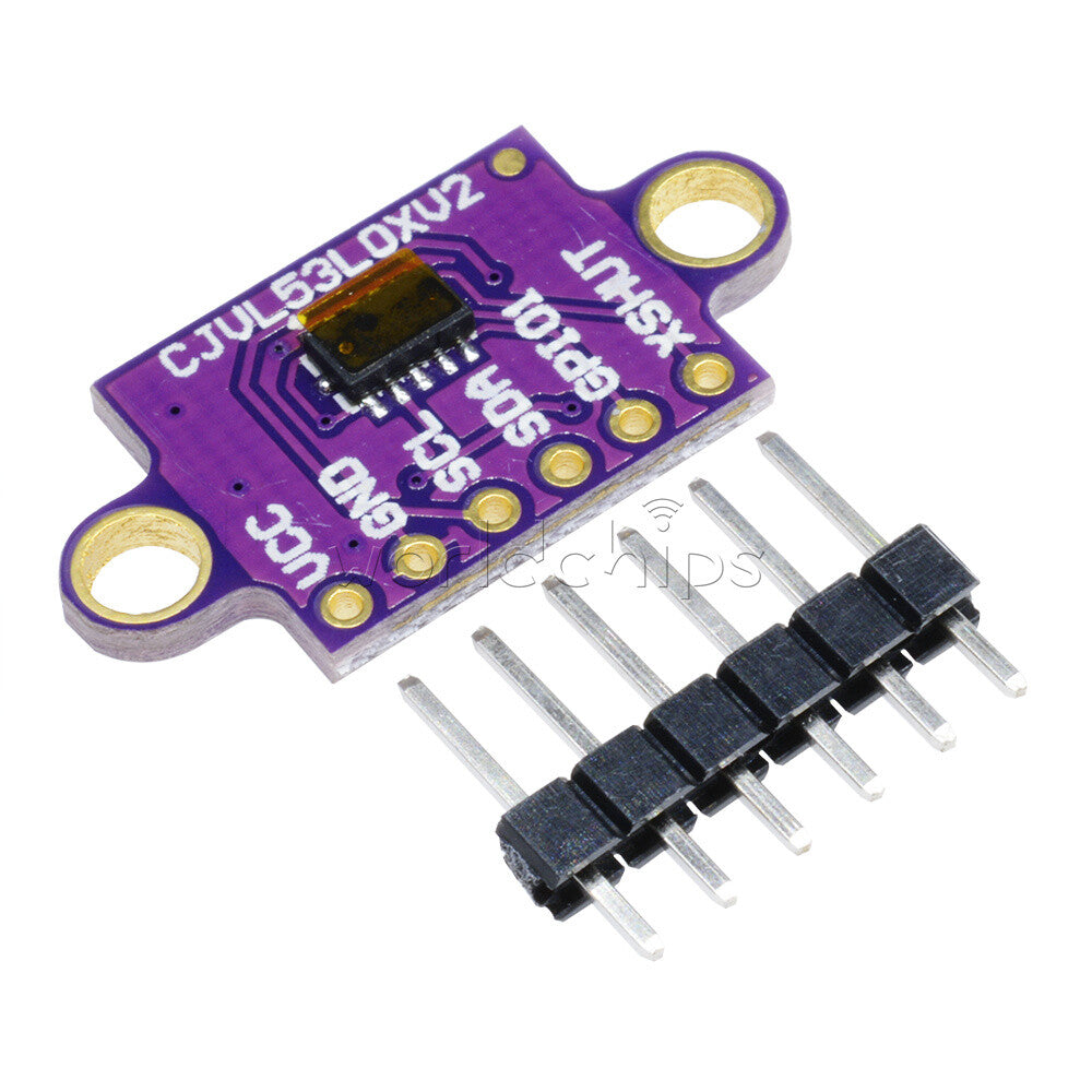 10PCS GY-VL53L0XV2 VL53L0X Time-of-Flight Distance Sensor Breakout Module