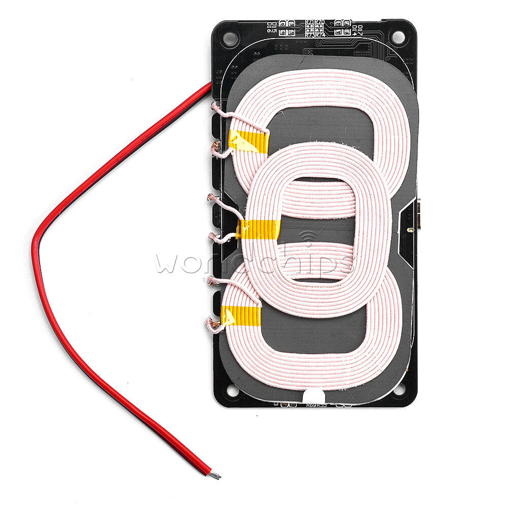 Car 3-coil 18W High-power Wireless Charger Module With Type-C Interface DIY