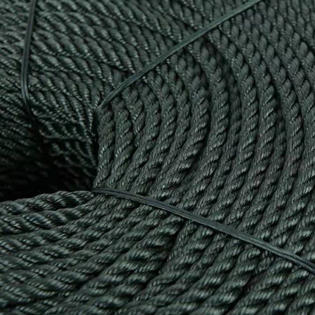 Strong Black Rope for Bundling and Securing 20m High Density Polyethylene