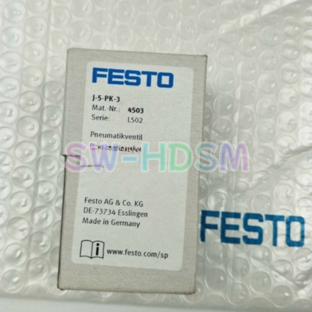 1PCS  For Festo J-5-PK-3 4503 Pneumatic Valve freight free