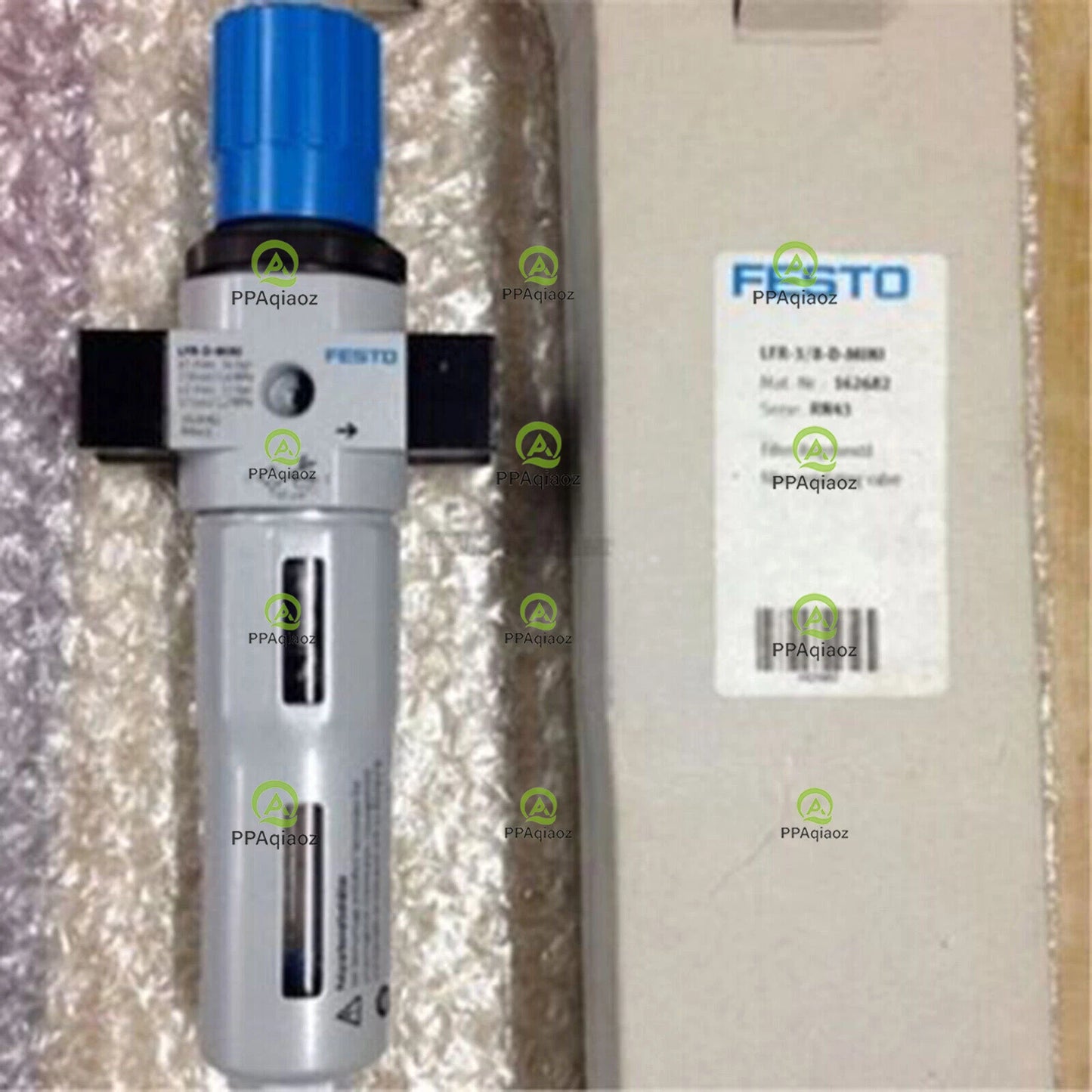 One Festo LFR-3/8-D-MINI 162862 Filter Regulator LFR38DMINI