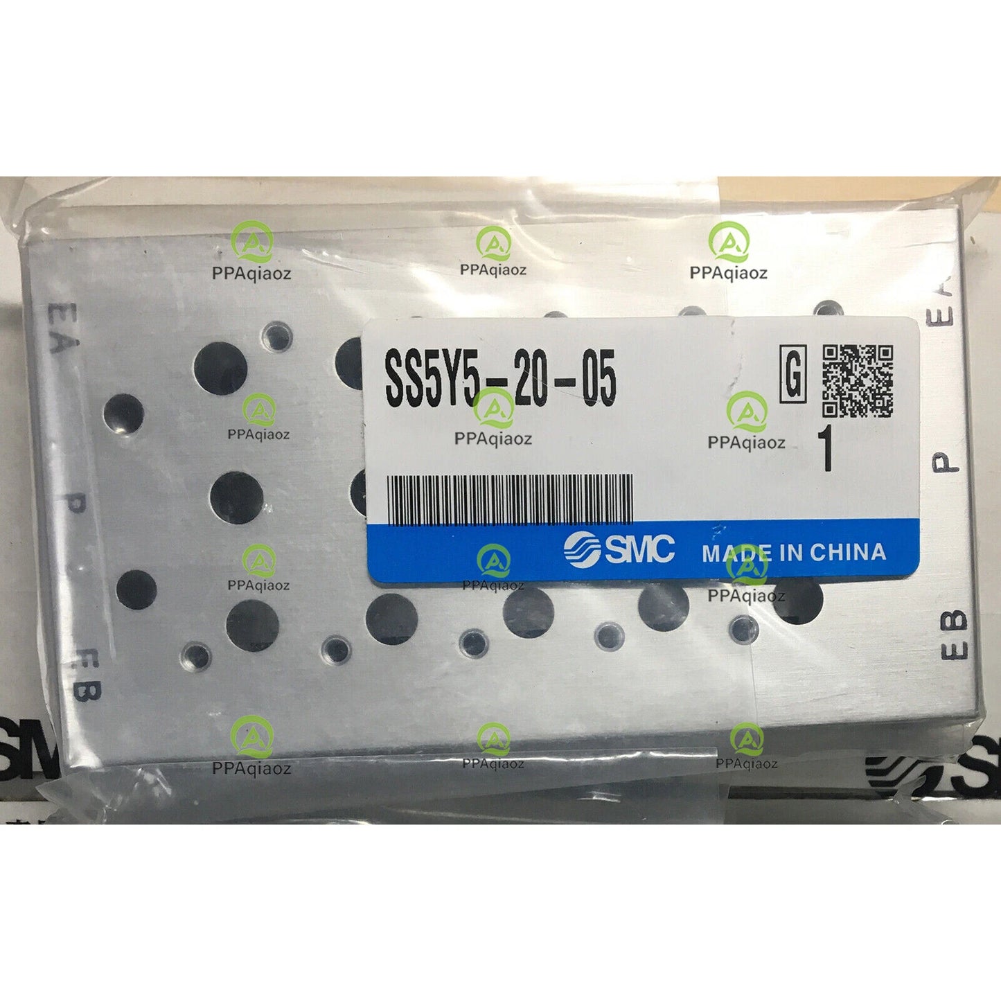 1PC  SMC SS5Y5-20-05 Solenoid valve base manifold Free ship #YP1 #P