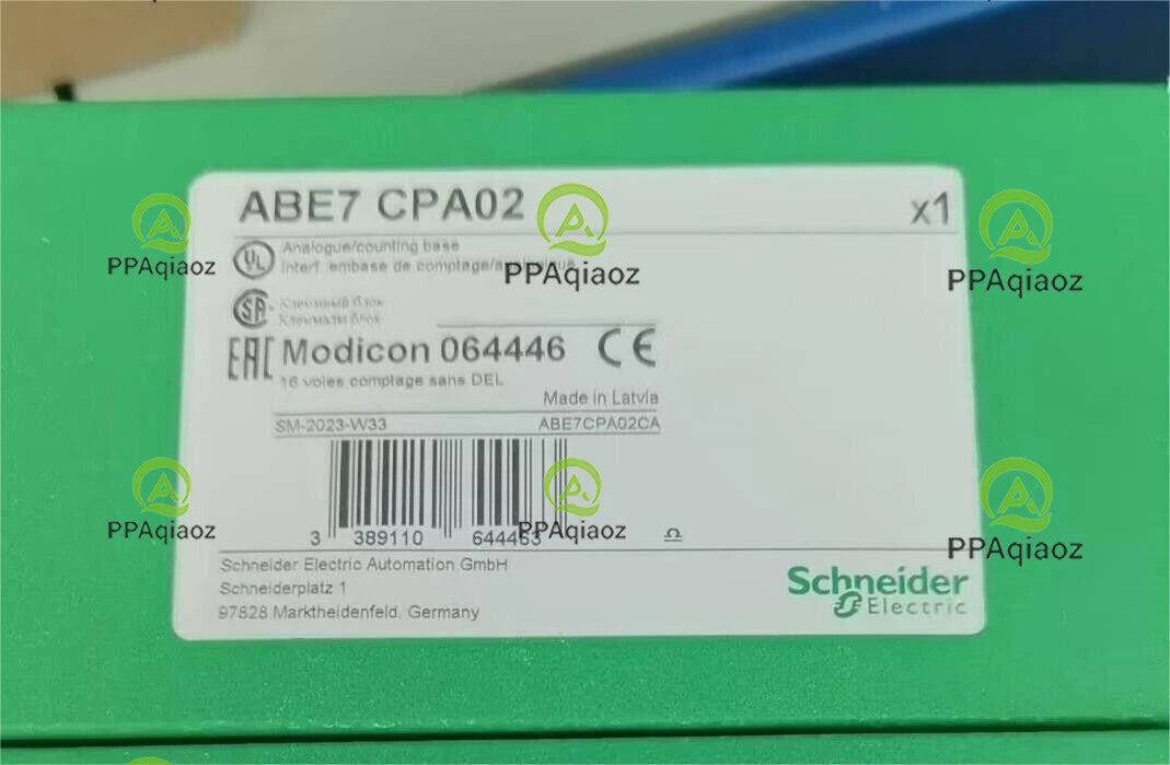 2023+ SCHNEIDER  ABE7CPA02  ABE7 CPA02  ANALOG/COUNTING BASE  #P