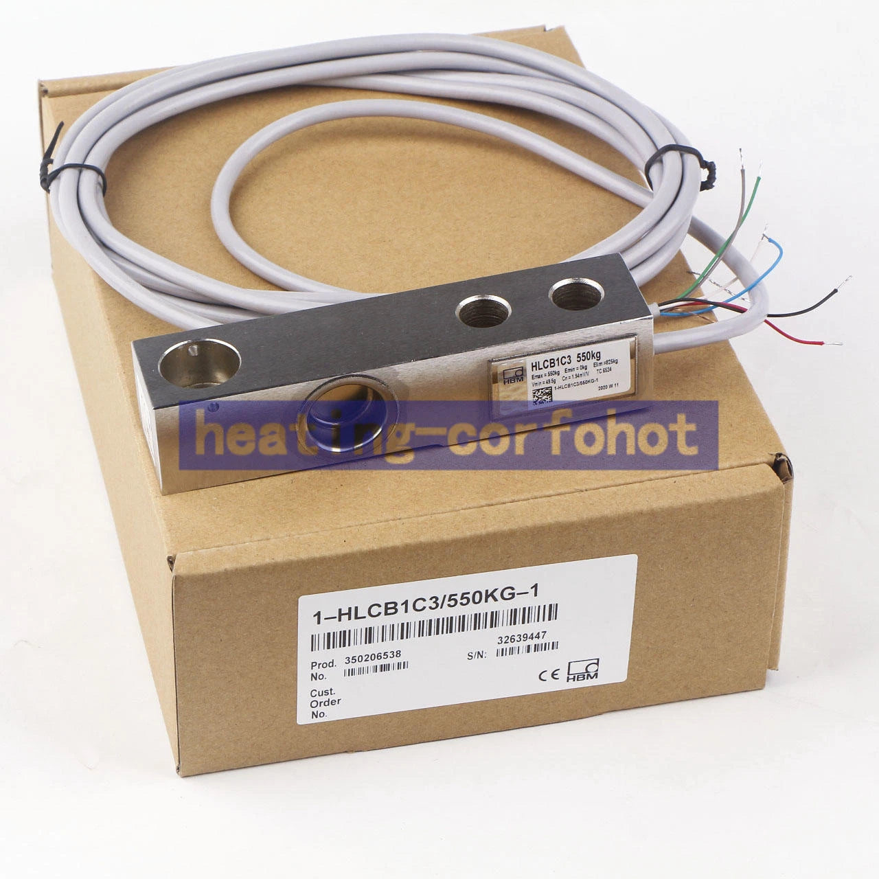 1PC HBM Load Cell HLCB1C3 550KG  #P