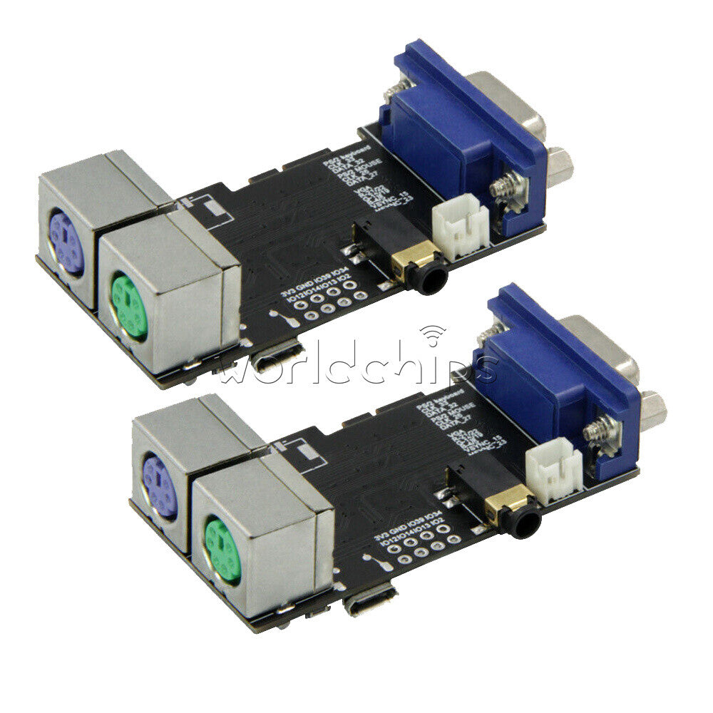1/2/5PCS ESP32 VGA32 V1.4 Graphics Library PS/2 Mouse Keyboard Controller