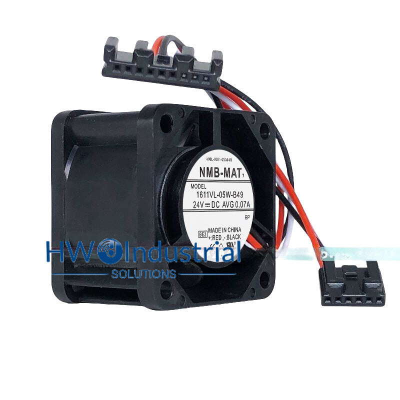 1PC 1611VL-05W-B49 24V 0.07A 4CM Fanuc Interface Driver Fan Size 40*40*28 mm