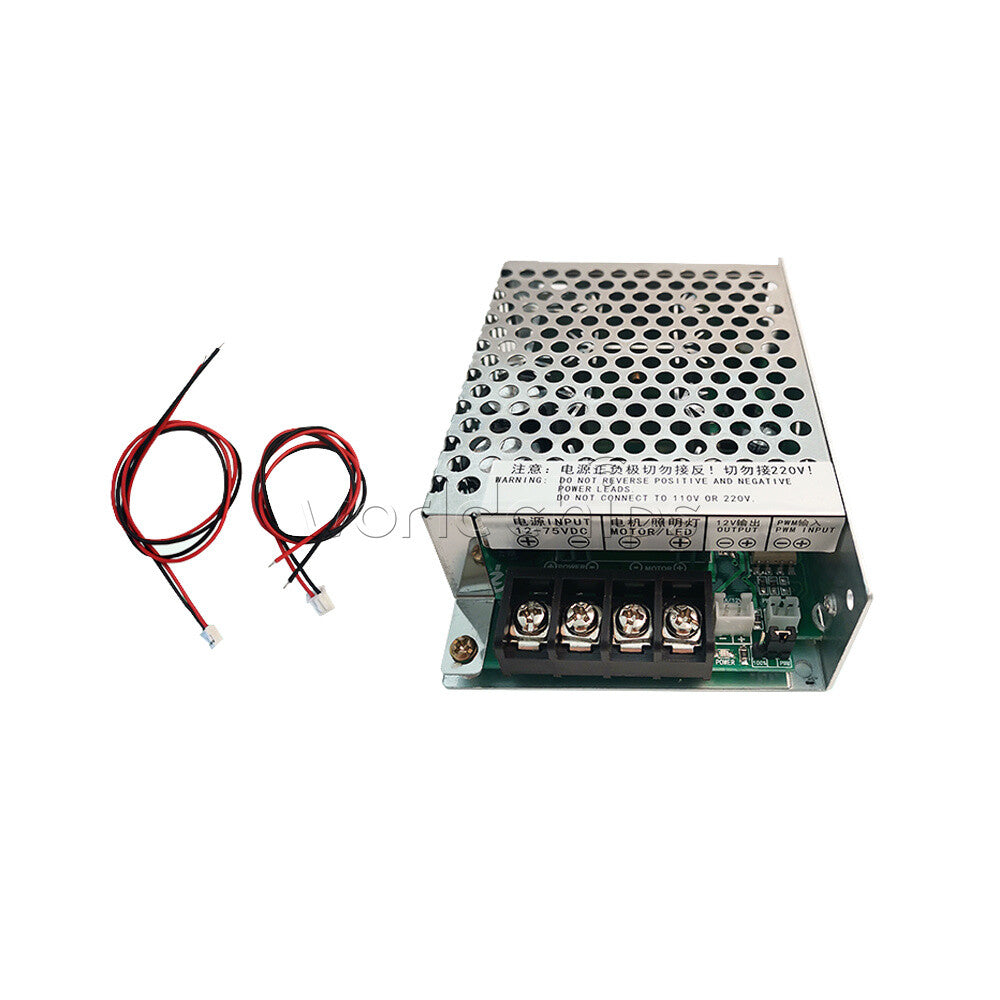 12V-75V 30A Motor Driver Module Speed Regulator Controller PWM Pulser Kits