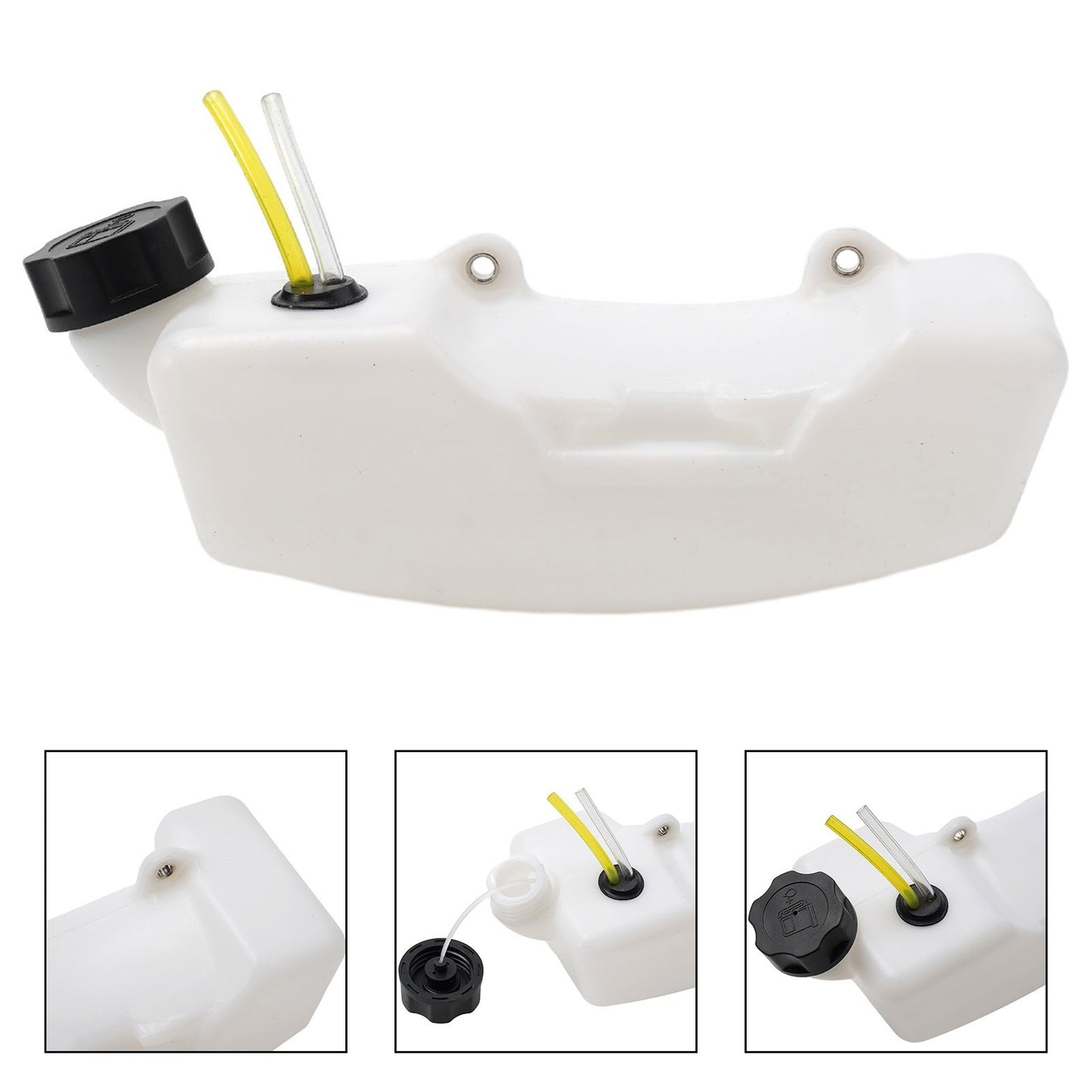 For 43cc 49cc 52cc 55cc Brush Cutter Fuel Tank Replacement Cap and Tube