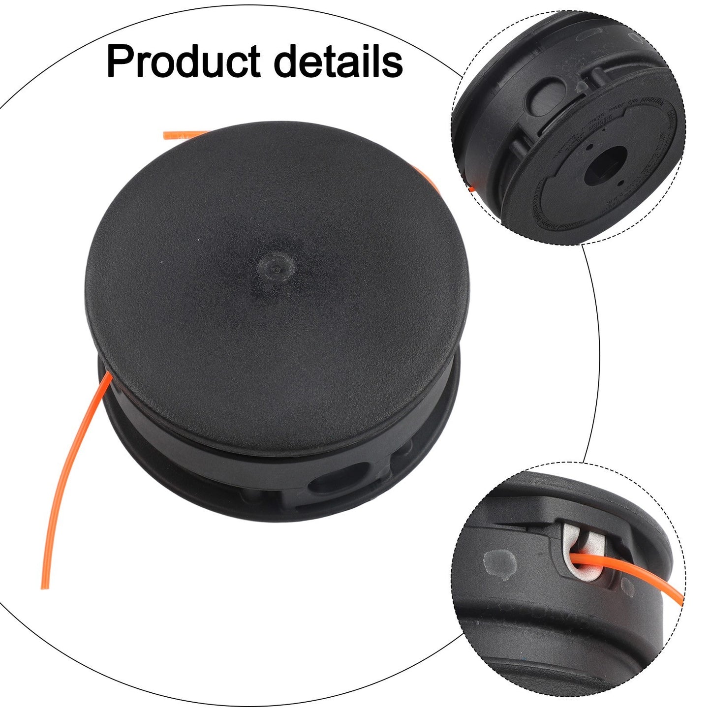 Nylon Trimmer Head for Supercut 20 2 Designed for High Efficiency Cutting