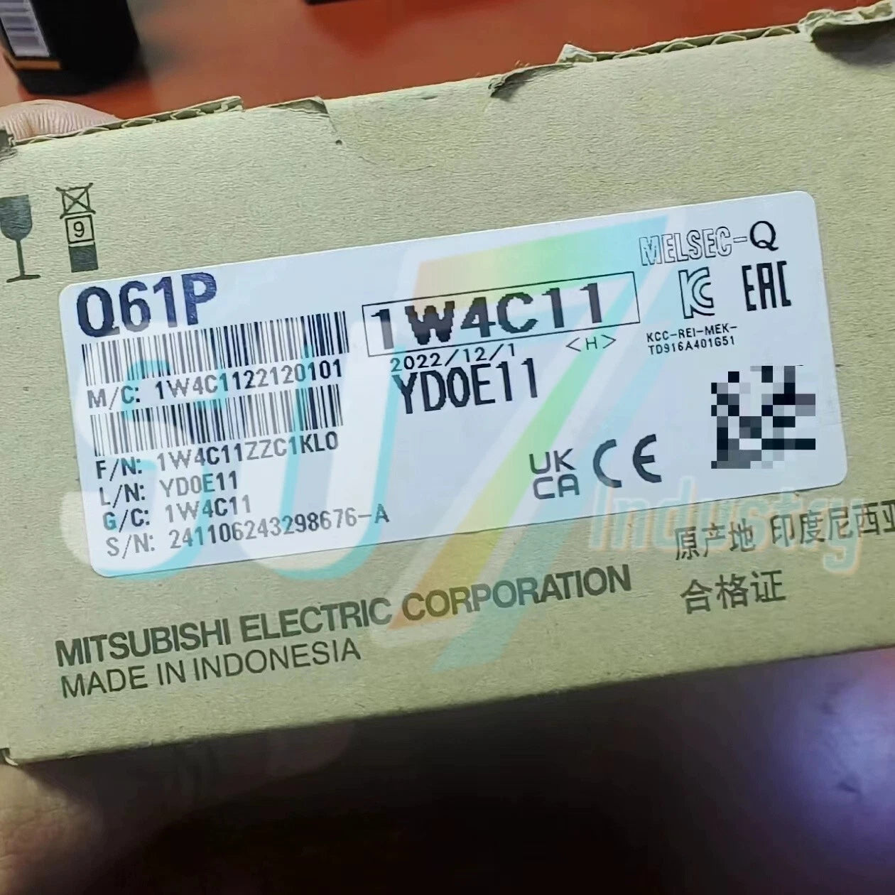 Mitsubishi Q61P PLC Module# 1pcs    In Box