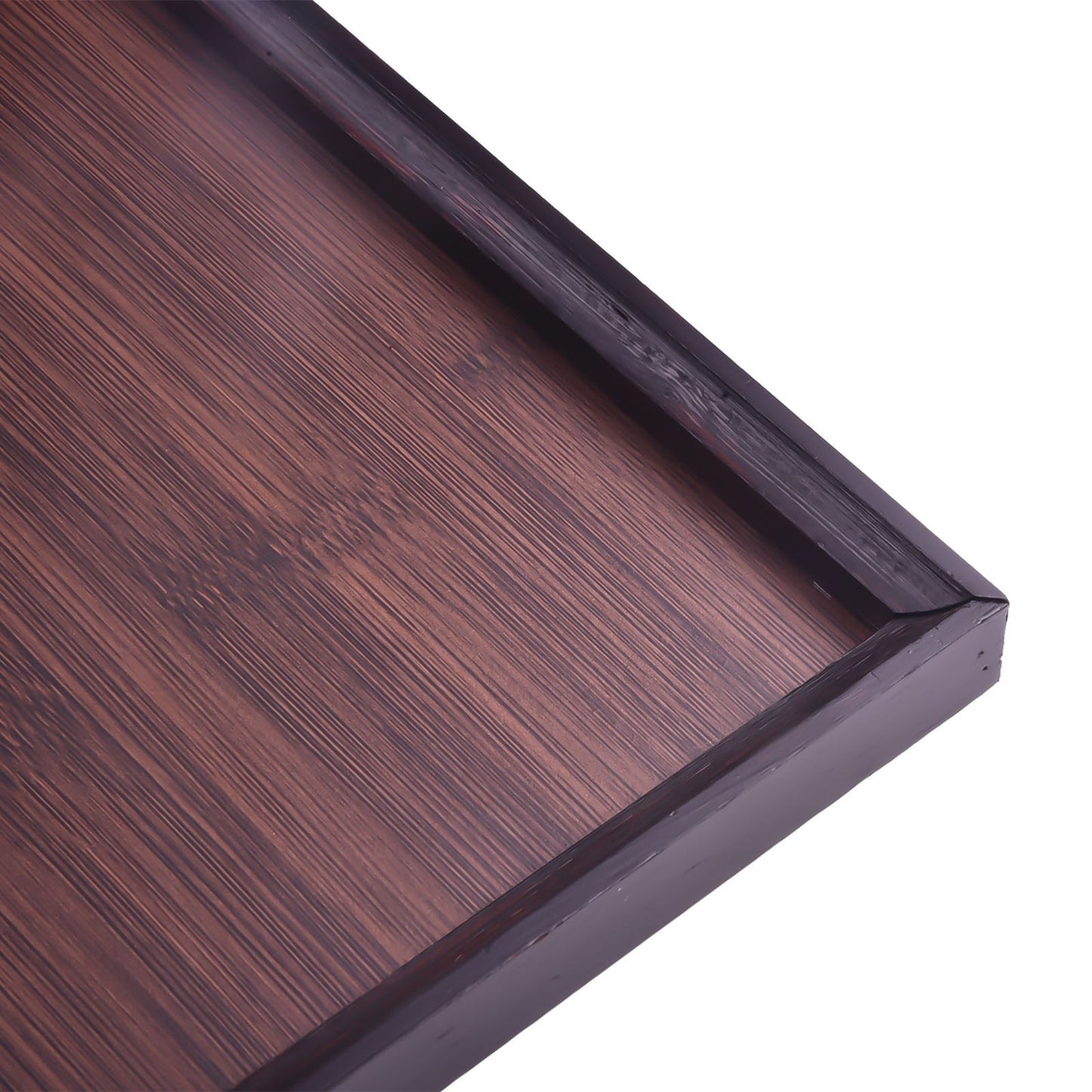 Rustic Wood Serving Tray for Coffee and Pastries Decorative and Functional