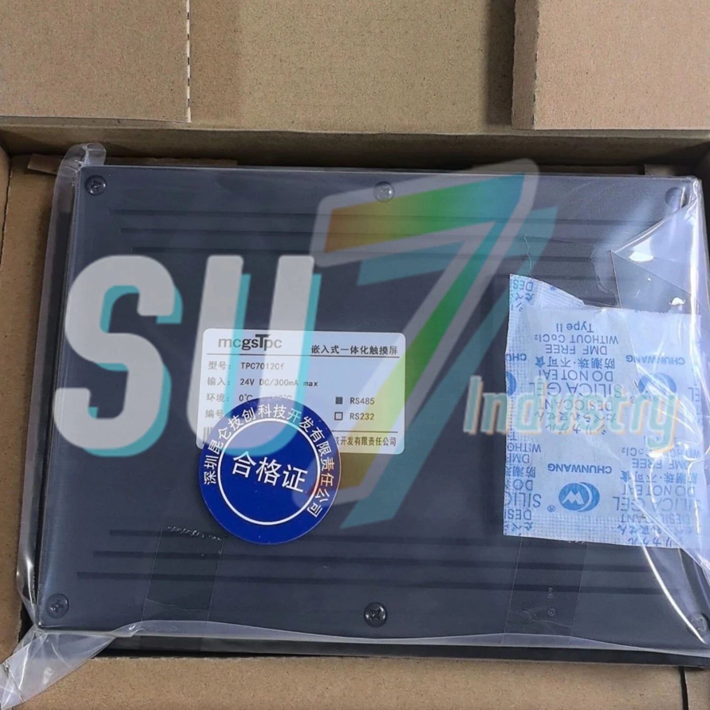 MCGS TPC7012CF 7'' 32M HMI Touch Panel# 1pcs