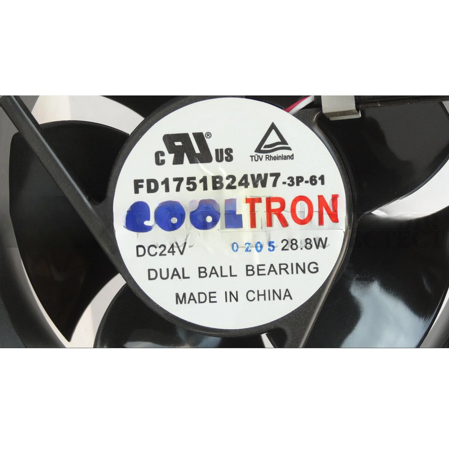 Cooltron FD1751B24W7-3P-61 Cooling Fan 24V 28.8W